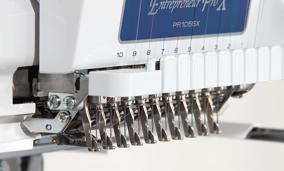 PR1055X embroidery machine 3